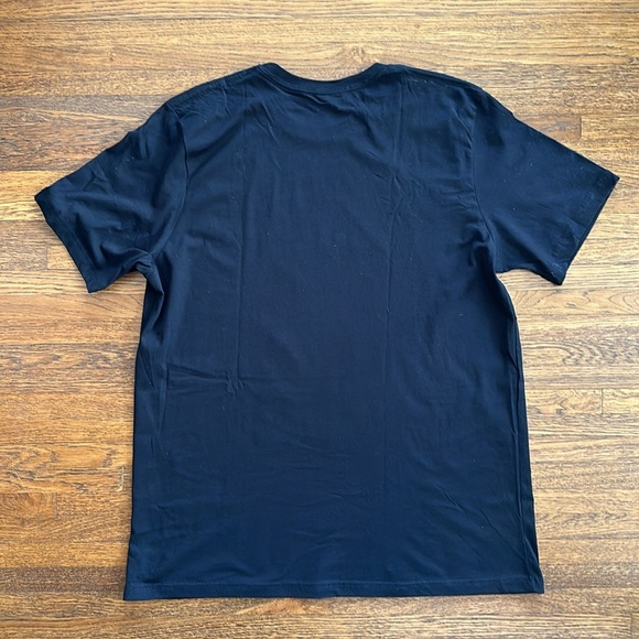 Black Cotton Short Sleeve Los Angeles Graphic Tee Shirt - Picture 3 of 3